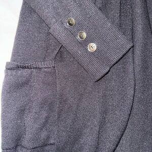 Verve Ami Charcoal Knit Cardigan